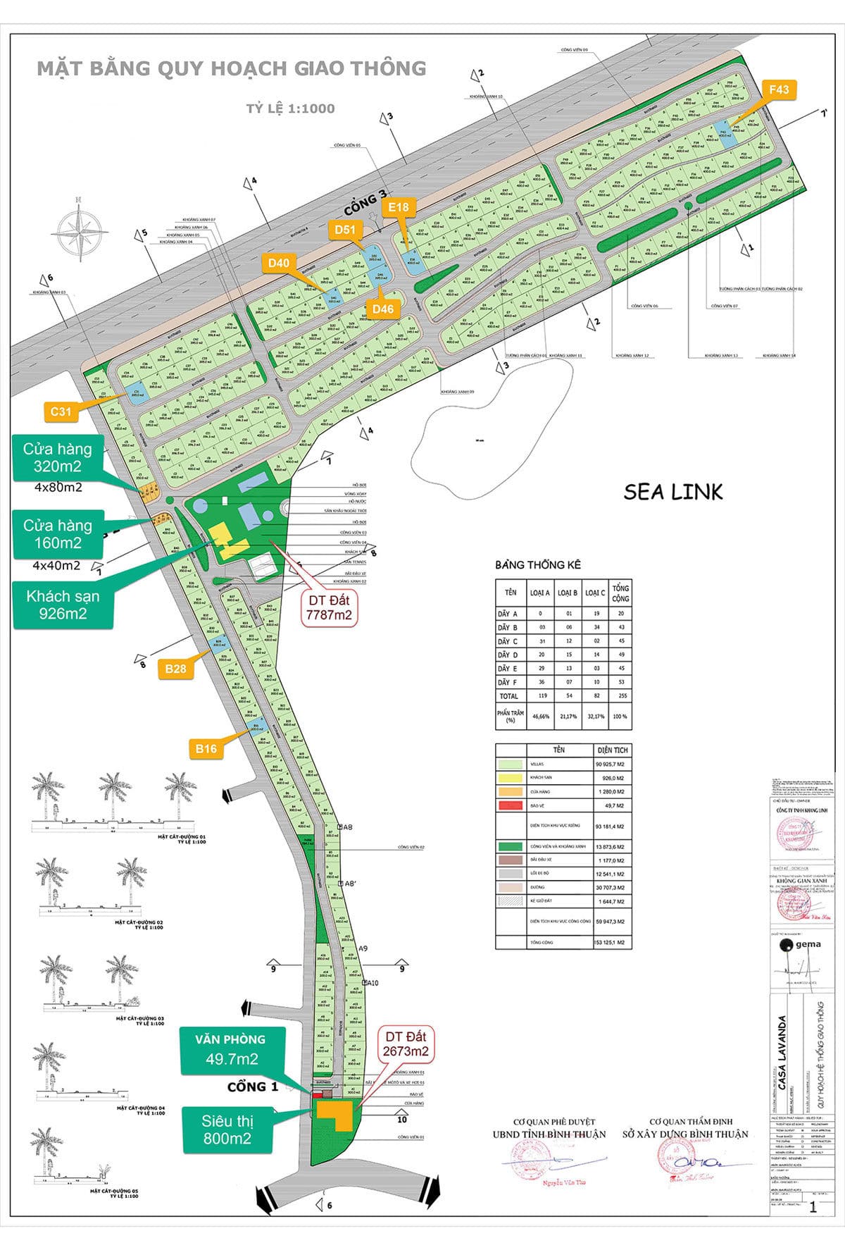 Mặt bằng phân lô Dự án Diamond Bay Phan Thiết Mặt bằng phân lô Dự án Diamond Bay Phan Thiết