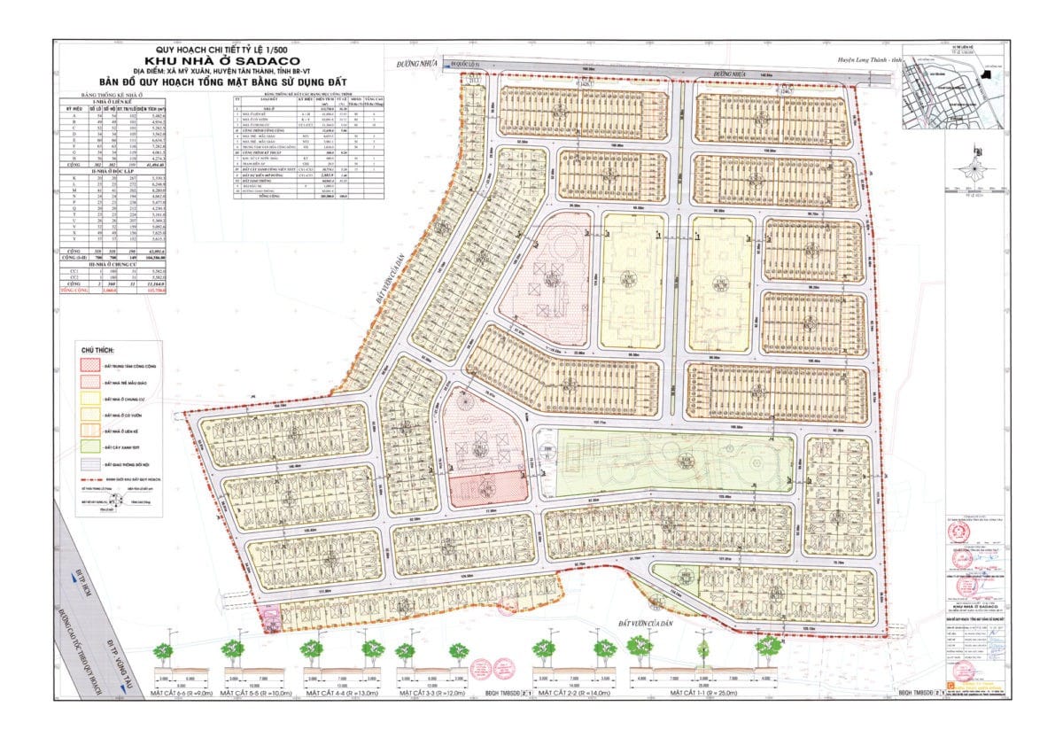 Mặt bằng Phân lô Phu My Gold City Mặt bằng Phân lô Phu My Gold City